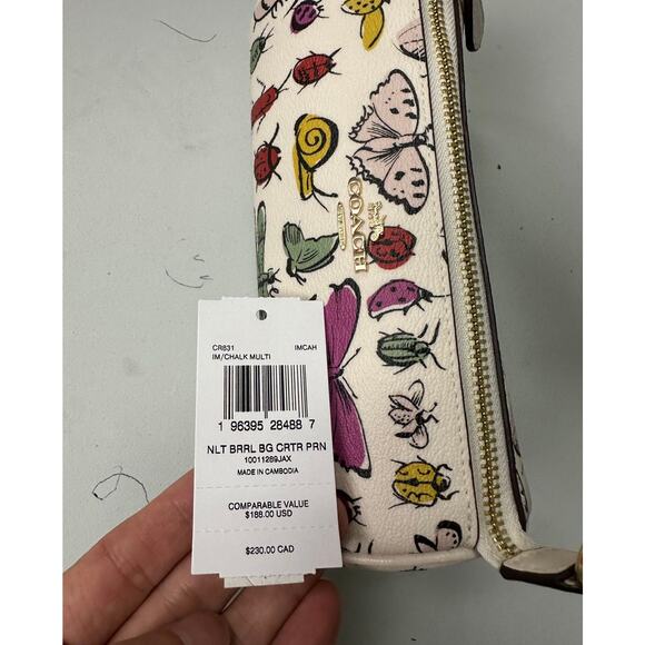 COACH Nolita Barrel Bag With Creature Print CR831 - Picture 6 of 7